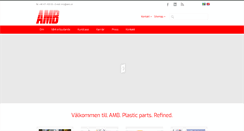 Desktop Screenshot of amb.se