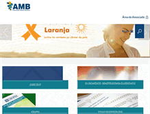 Tablet Screenshot of amb.org.br