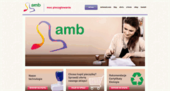 Desktop Screenshot of amb.net.pl