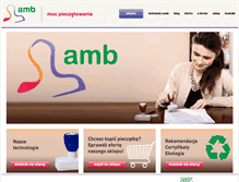 Tablet Screenshot of amb.net.pl
